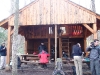                    One of the nicer shelters            